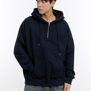 Men's Half-Zip Hoodie IM525