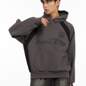 Men's Cotton Graphic Hoodie ID413