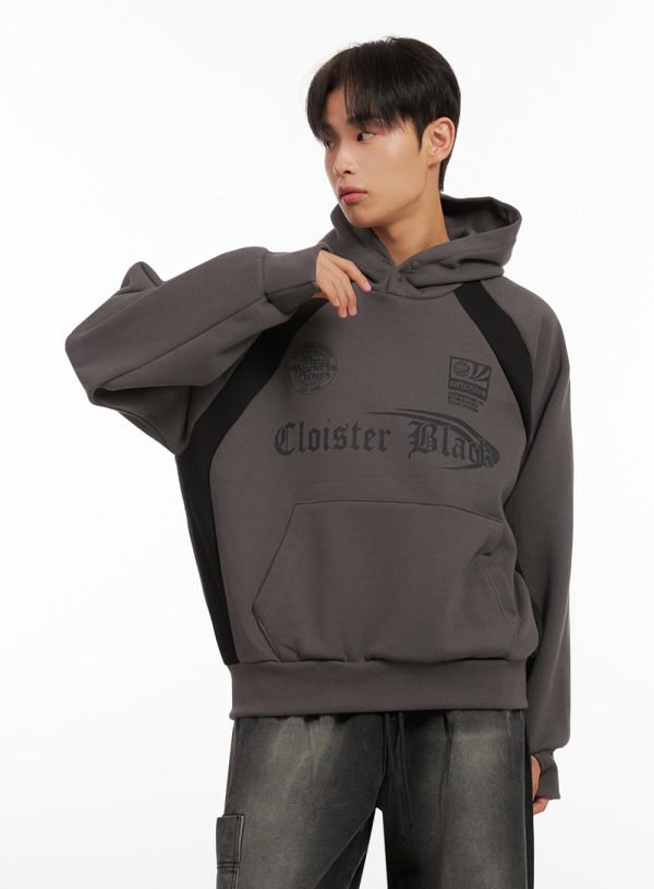 Men's Cotton Graphic Hoodie ID413