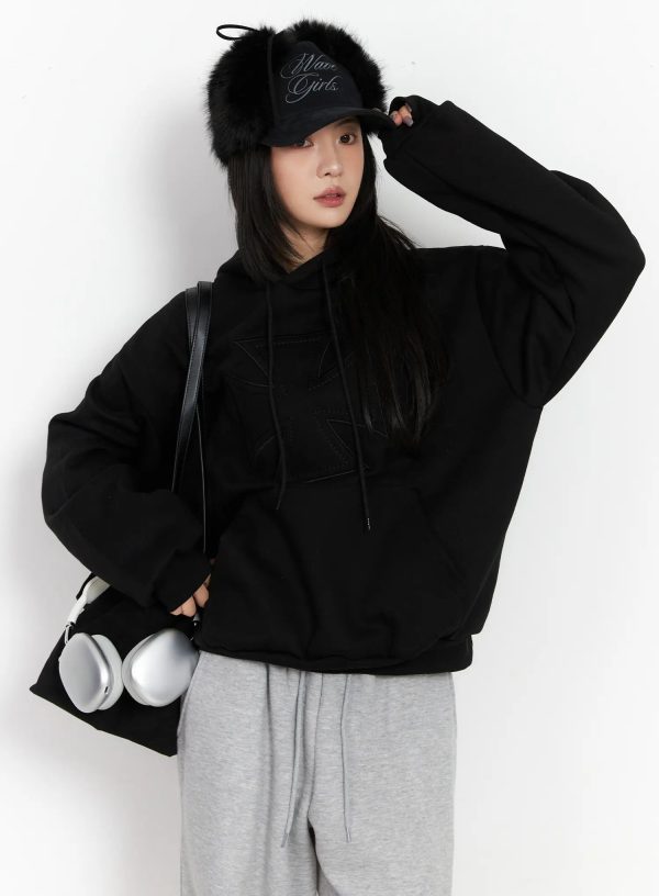 Oversized Fleece Hoodie CD505