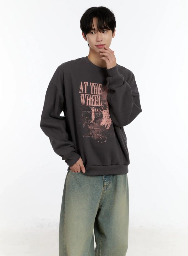 Vintage Graphic Crewneck Sweatshirt ID502